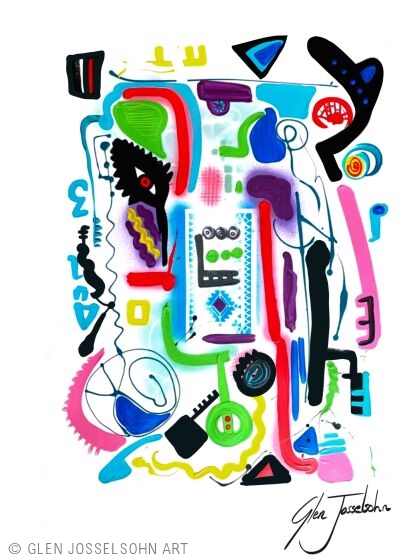 Abstract Colour in Motion