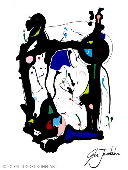 Abstract Contrast of Souls